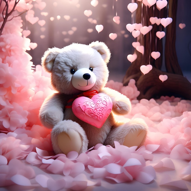 Beautiful Teddy Bear That I Want as a Gift for My Valentine