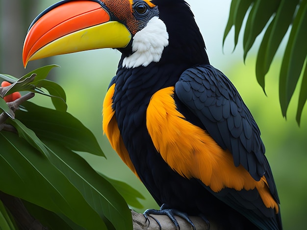 beautiful Toucan bird Ai generated