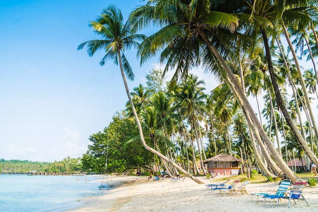 Beautiful tropical beach and sea