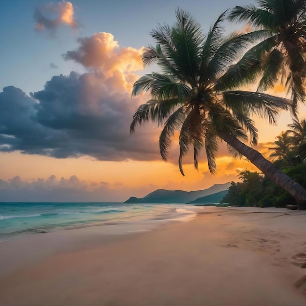 Beautiful tropical beach