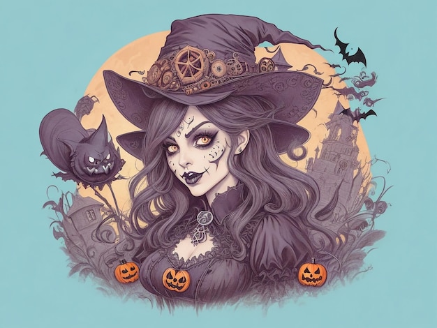 A beautiful vector of Halloween