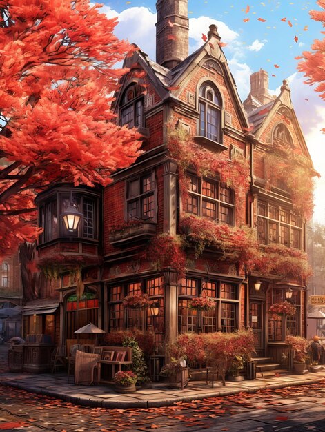 Beautiful Victorian Tavern on a Corner