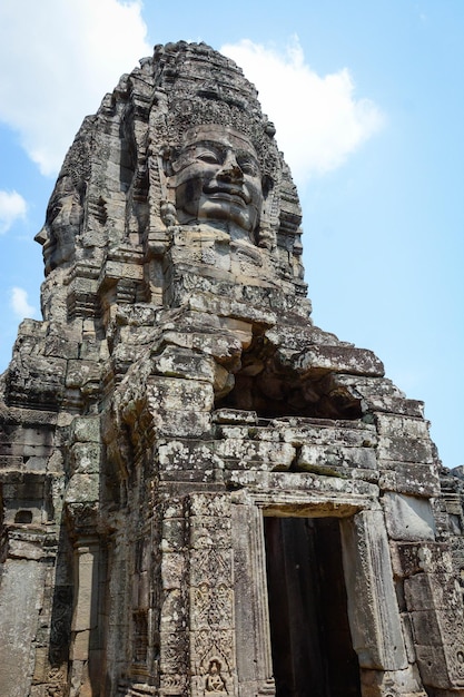 A beautiful view of Angkor Wat temple located in Siem Reap Cambodia