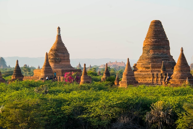 A beautiful view of Bagan in Myanmar