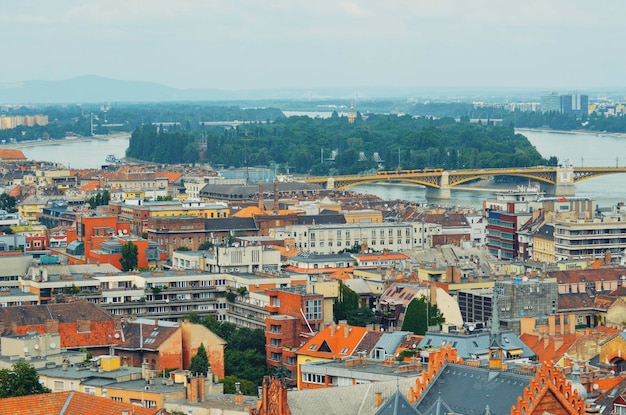 A beautiful view of Budapest city located in Hungary