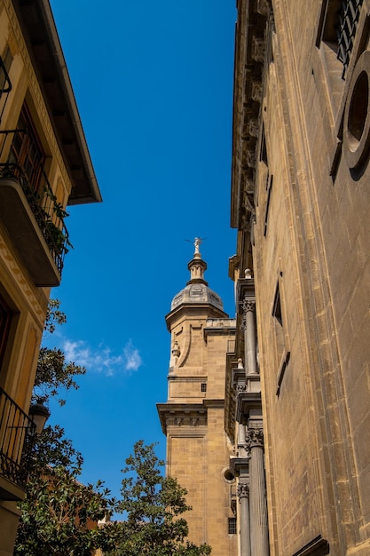 Beautiful view of Cathedral of Granada in Spain