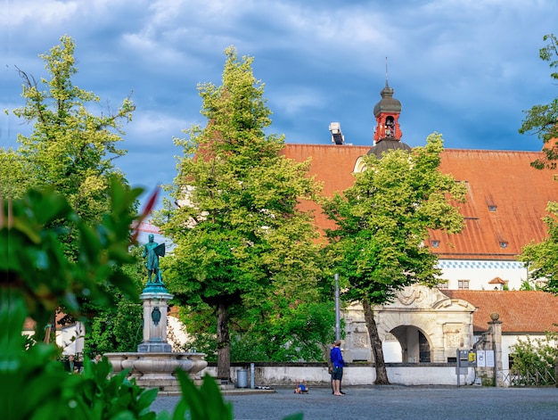 Beautiful view of the city of Ingolstadt