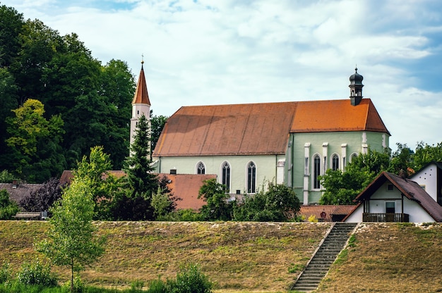 Beautiful view of the city of kelheim