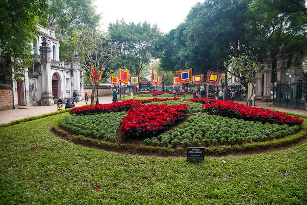 A beautiful view of Hanoi in Vietnam