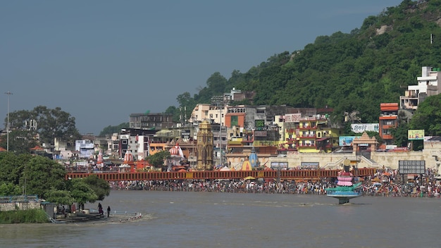 Beautiful view of haridwar at Uttarakhand location