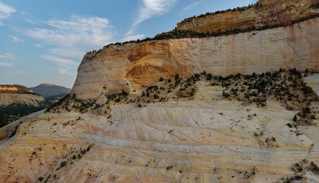 Beautiful view of nature landscape of Zion National Park