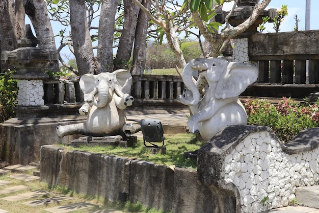 A beautiful view of Nusa Dua Beach in Bali Indonesia