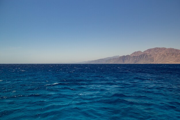 Beautiful view of the red sea in Sharm-El-Sheikh