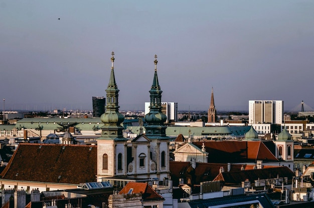 A beautiful view of Vienna located in Austria