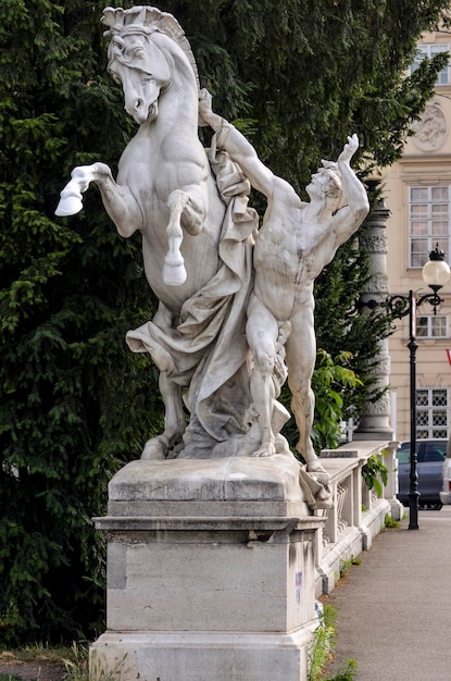 A beautiful view of Vienna located in Austria