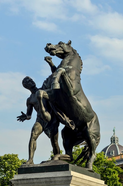 A beautiful view of Vienna located in Austria