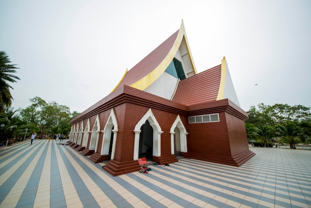 A beautiful view of Wat Yai Chai Mongkhol temple in Ayutthaya Thailand