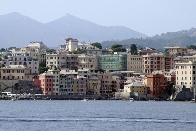 The beautiful village of Boccadasse in Genoa