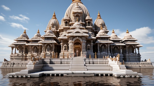 A Beautiful Wallpaper of Hindu Temple