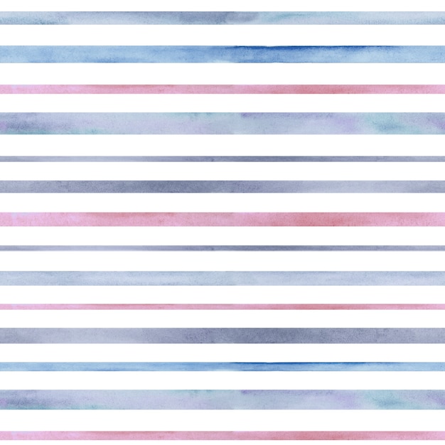 Beautiful watercolor drawing. Hand painted seamless pattern