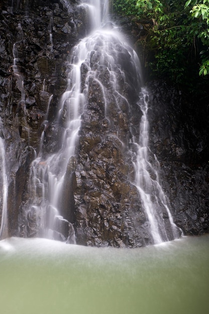 The beautiful waterfall is seen as soothing to the eyes after activities