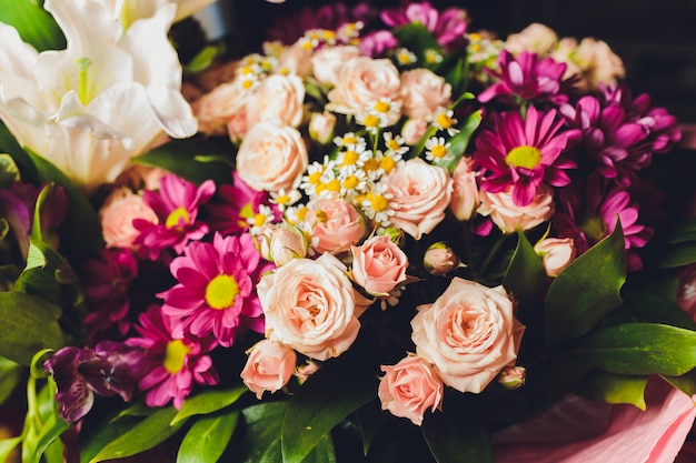 Beautiful wedding bouquet