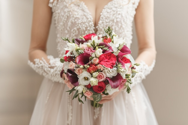 Beautiful wedding bouquet