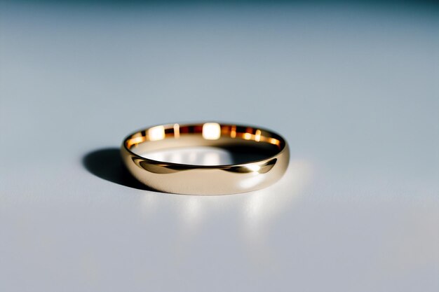 A beautiful wedding ring Eternal Love The Journey of Wedding Rings Generative AI