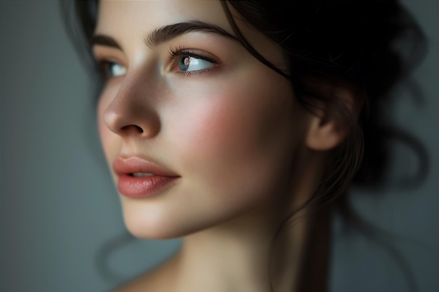 Beautiful Woman Clean Skin Picture