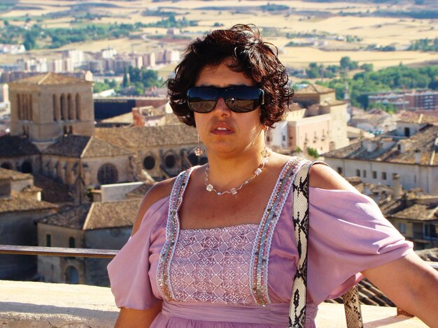 Beautiful woman in cuenca