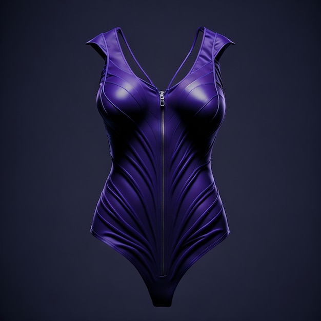 Beautiful woman's swimsuit on a dark background