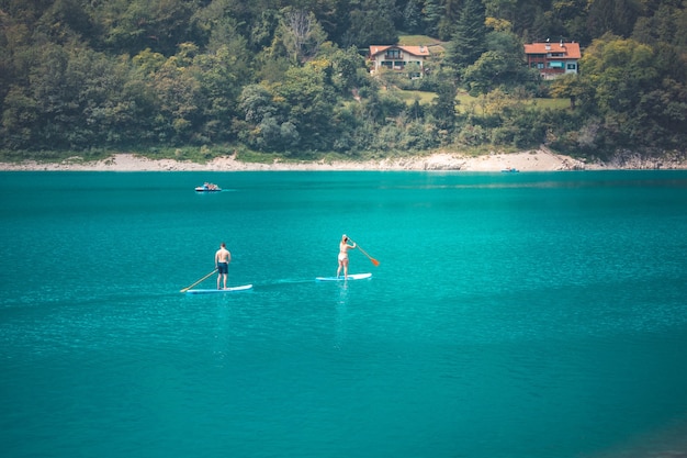 Beautifull view on iseo lake