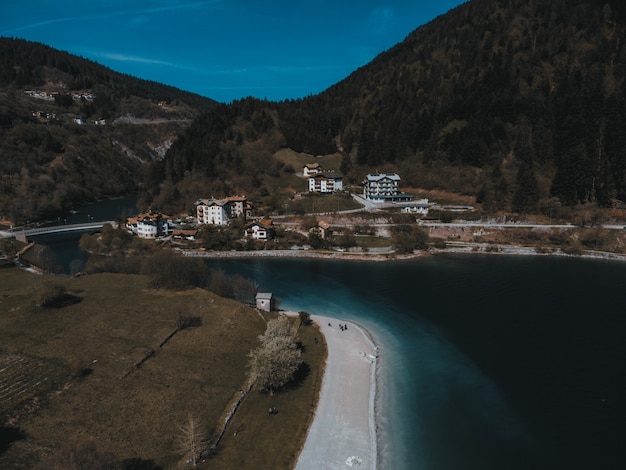 A beautifull view on the molveno lake