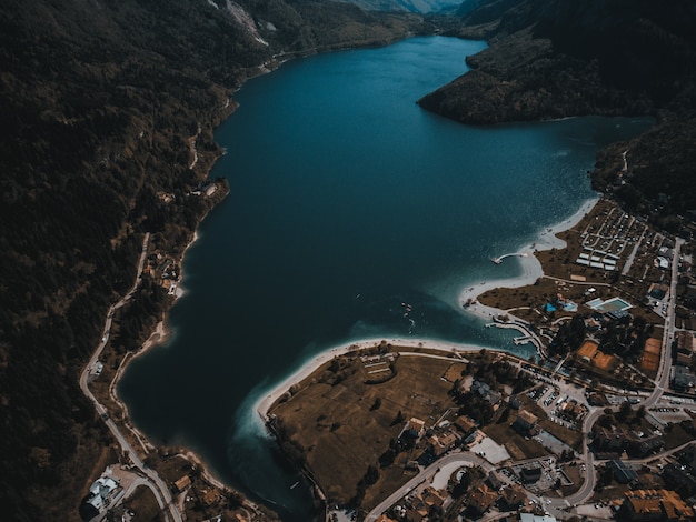 A beautifull view on the molveno lake