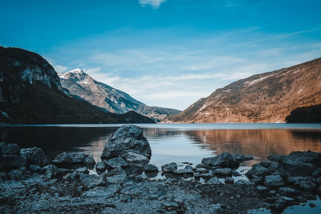 A beautifull view on the molveno lake