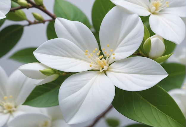 Beautifull white Jasmine flower