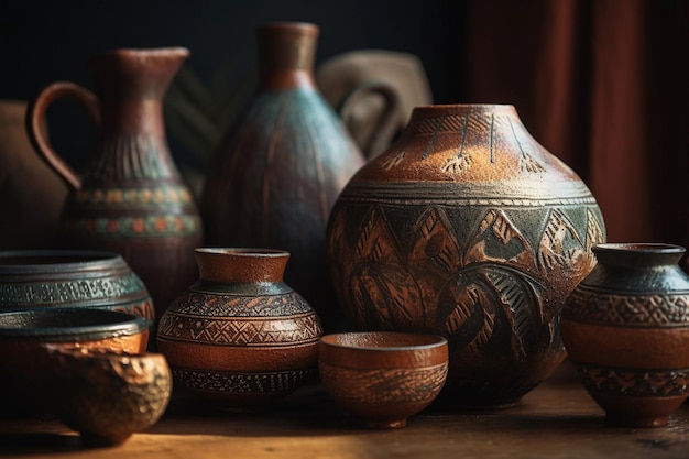 A beautifully crafted Africaninspired pottery