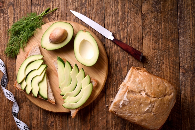 Beautifully plated avocado toast with delicious-looking toppings