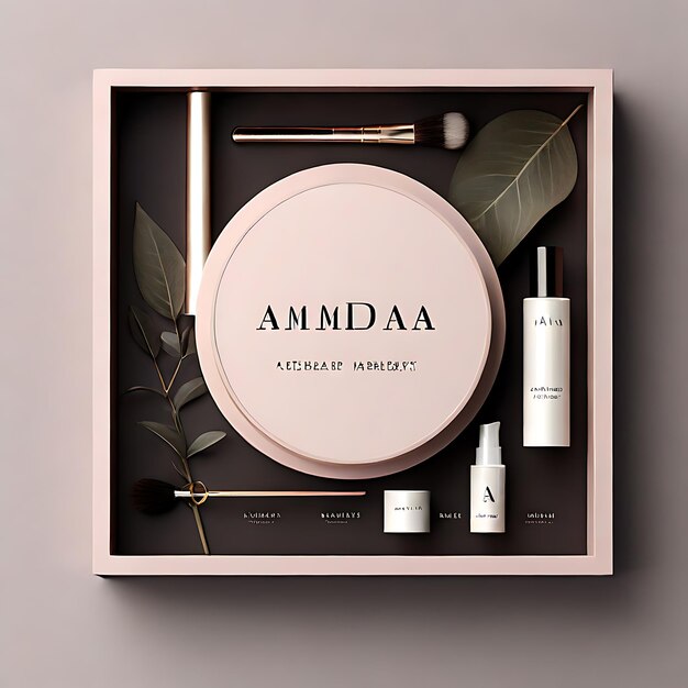 Photo beauty amp cosmetics design mockups packaging and brand displays