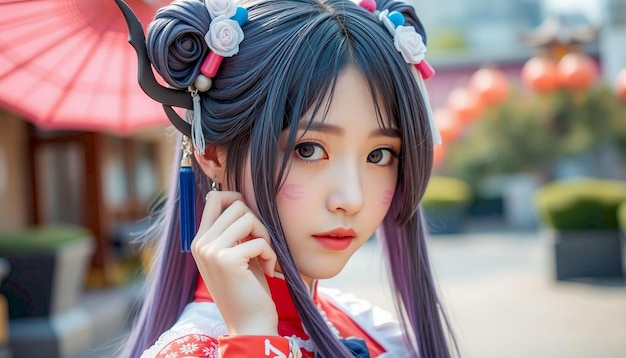 Photo beauty girls japan cute cosplayer