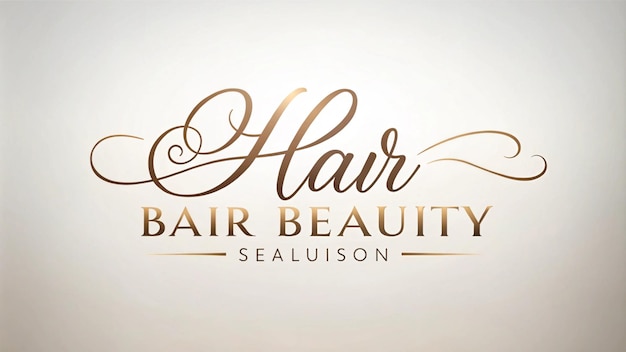 Photo beauty hair logo