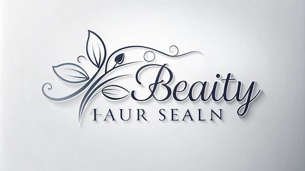 Photo beauty hair logo