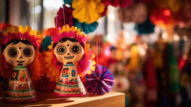 beauty of handmade papel picado decorations on display