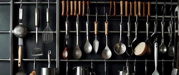 Photo beauty of kitchen utensils