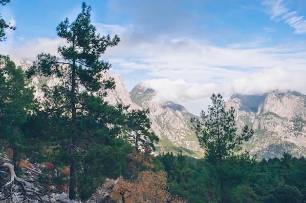 Beauty, landscape in the mountains in Turkey