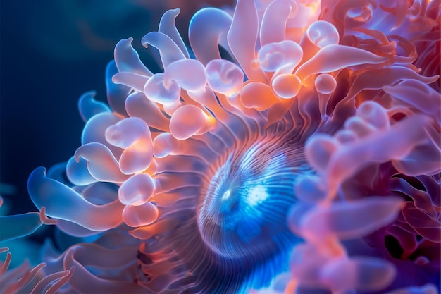 The beauty of marine life and coral reefs is a stunning display of underwater natural art