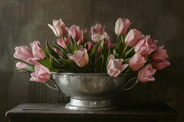 The Beauty of Tulip Arrangements