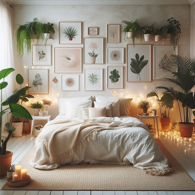 Photo bedroom decoration design