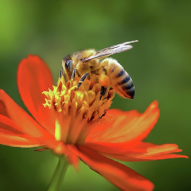 bee on a flower