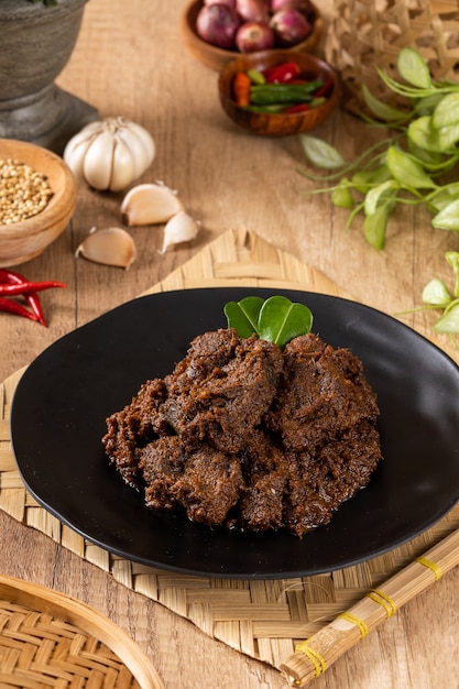 Beef Rendang is a Minang dish originating from the Minangkabau region in West Sumatra Indonesia